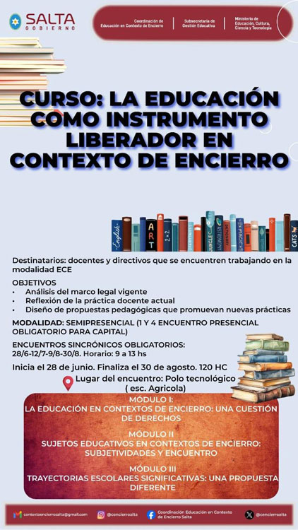 Imagen: Curso La Educación como instrumento liberador...