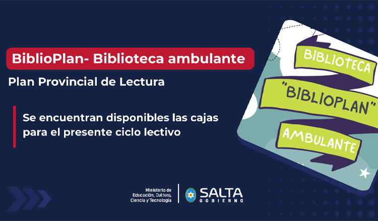 BiblioPlan- Biblioteca ambulante del Plan Provincial de Lectura Imagen: BiblioPlan- Biblioteca ambulante del Plan Provincial de Lectura
