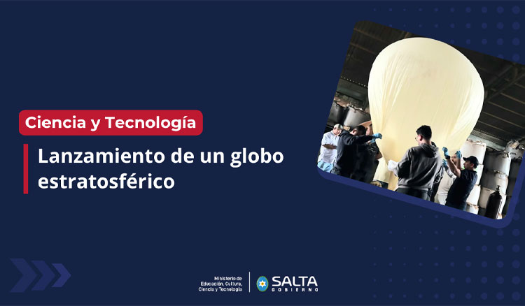 Se realizará el lanzamiento de un globo experimental Imagen: Se realizará el lanzamiento de un globo experimental