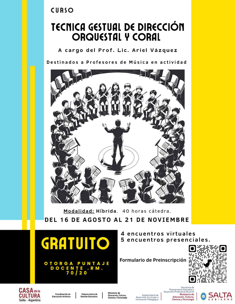 Imagen Curso: Técnica Gestual en Dirección Coral y Orquestal