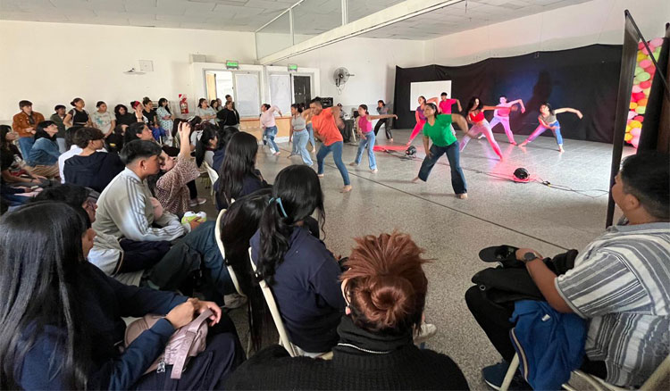 Alrededor de 250 estudiantes participaron de Secundaria en Movimiento Fotografía: Alrededor de 250 estudiantes participaron de Secundaria en Movimiento