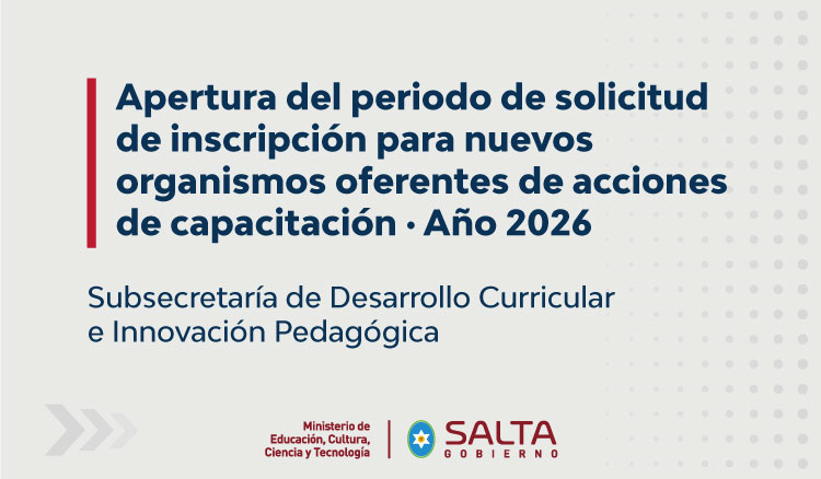 Apertura del periodo de solicitud de inscripción... Imagen: Apertura del periodo de solicitud de inscripción...