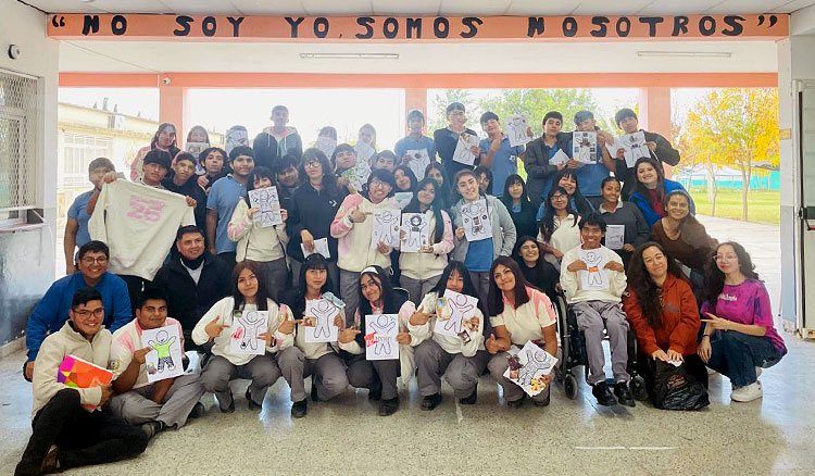 Fotografía: Estudiantes de Cerrillos participaron de un taller socioemocional