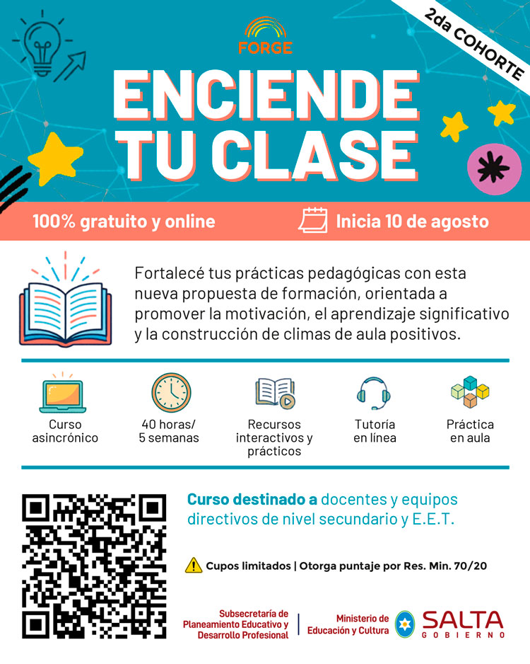 Imagen: Curso “Enciende tu Clase”