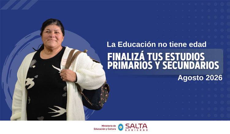 Imagen: Están abiertas las inscripciones para finalizar los estudios secundarios en BSPA y CENS