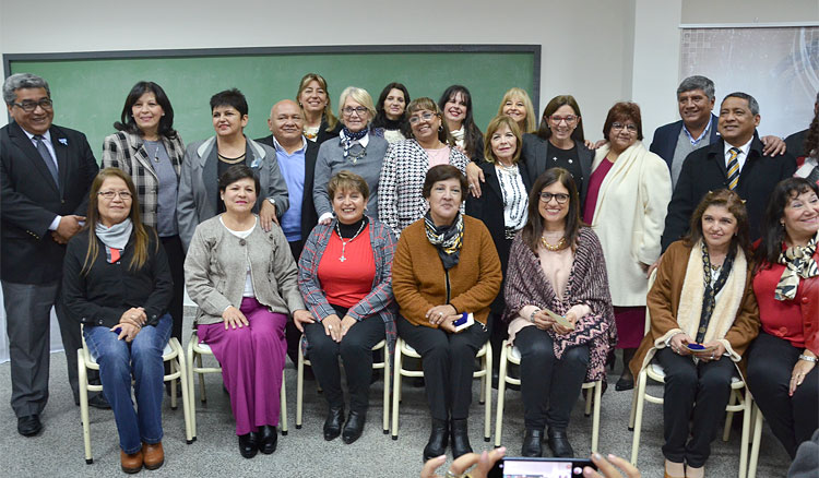 La ministra Berruezo reconoció a supervisores La ministra Berruezo reconoció a supervisores