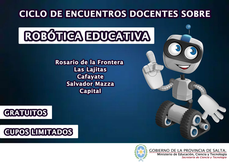 Inicia el ciclo de encuentros docentes sobre Robótica Educativa Inicia el ciclo de encuentros docentes sobre Robótica Educativa