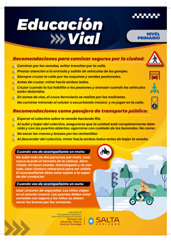 Campaña de sensibilización para la seguridad vial